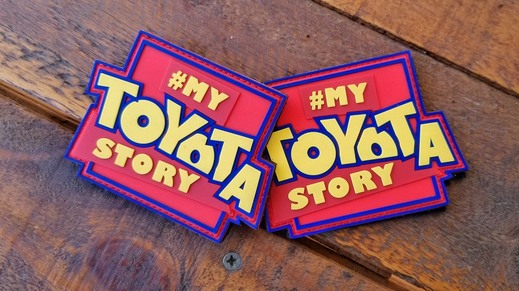 My Toyota Story v2 4" PVC Rubber Velcro Patch