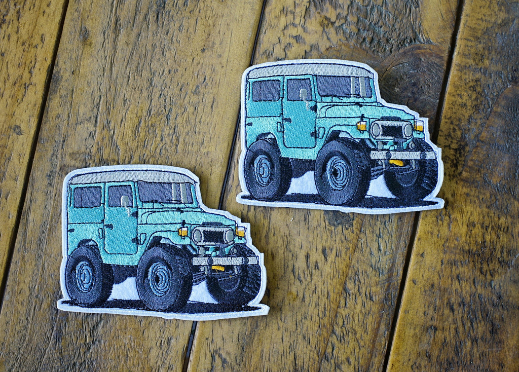 FJ40 Mini 4.25" Velcro Patch