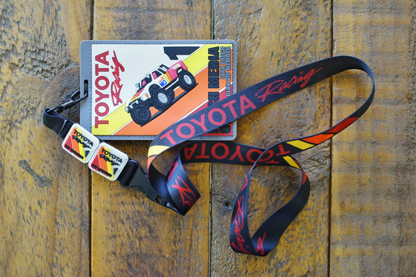 Toyota Racing Custom Lanyard