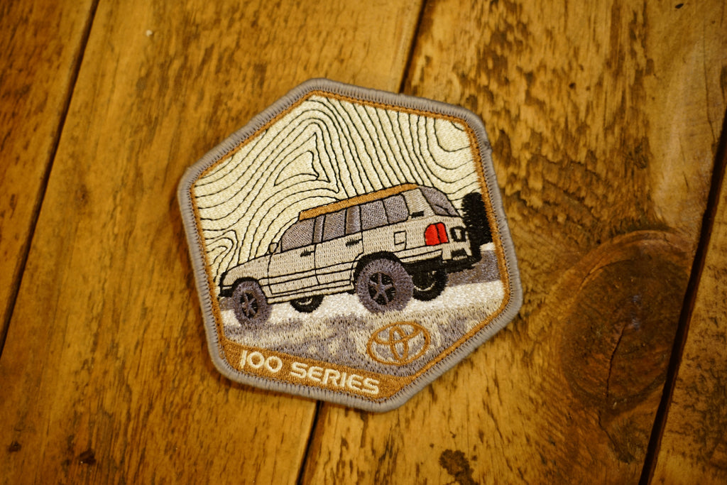 100 Series Land Cruiser 4" Velcro Patch