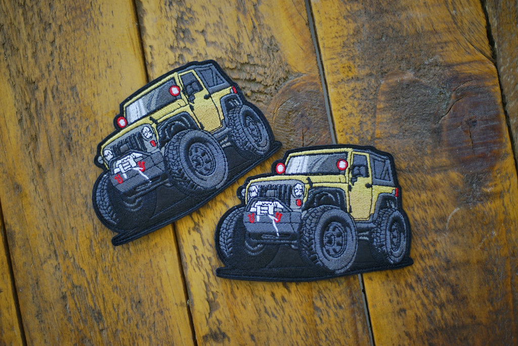 Jeep JK Mini 4.25" Velcro Patch
