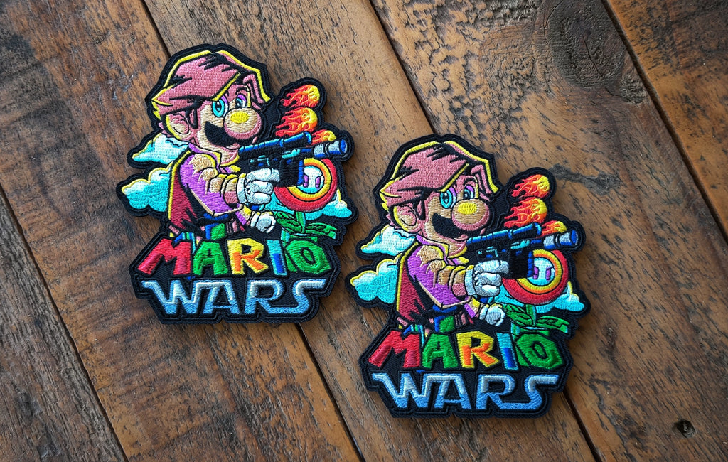 MarioWars V2 5" Velcro Patch