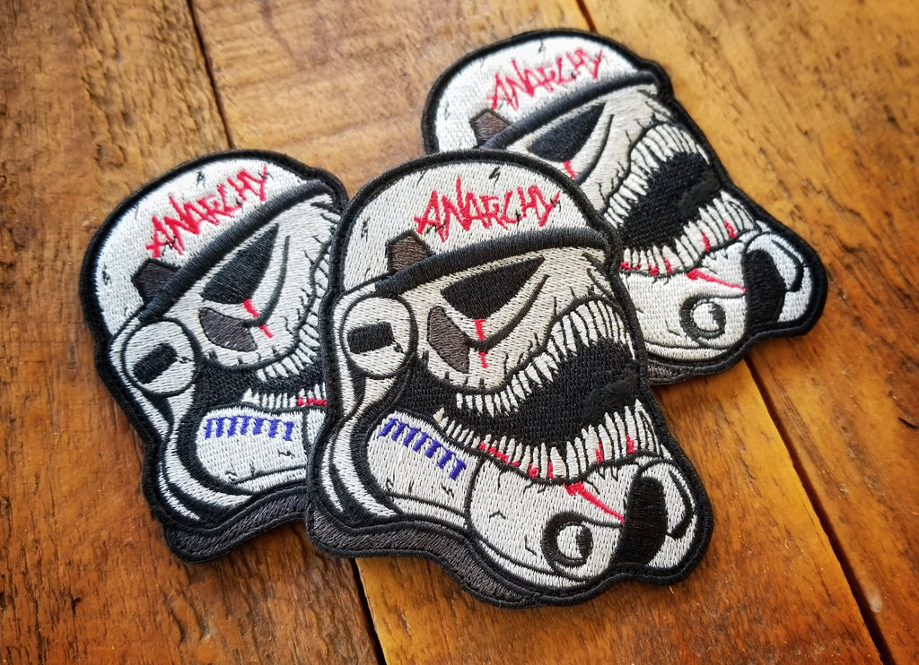 Storm Trooper Anarchy 4" Velcro Patch