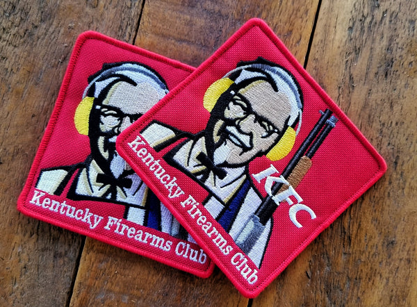 KFC Kentucky Firearms Club 4" Velcro Patch