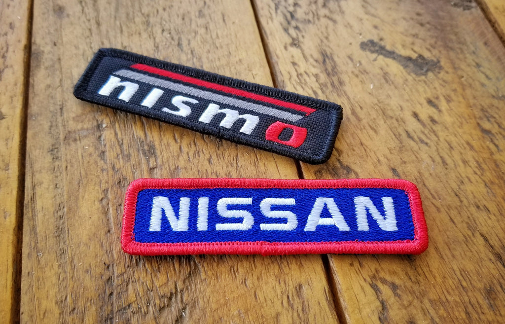 Nissan & Nismo 4"w Velcro Patches