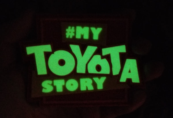 My Toyota Story v3 Glow 4" PVC Rubber Velcro Patch