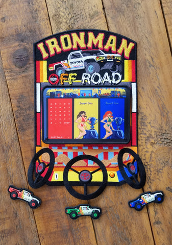 Arcade Ironman Super Offroad 12" Velcro Patch