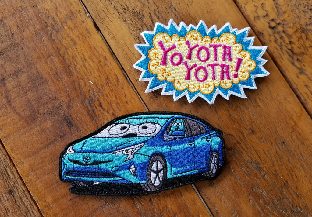 Yo Yota Yota Series Toodee Prius 4.5" Velco Patch