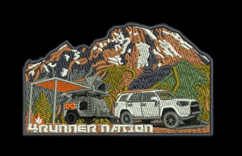 4Runner Nation Explorer 4" Velcro Patch