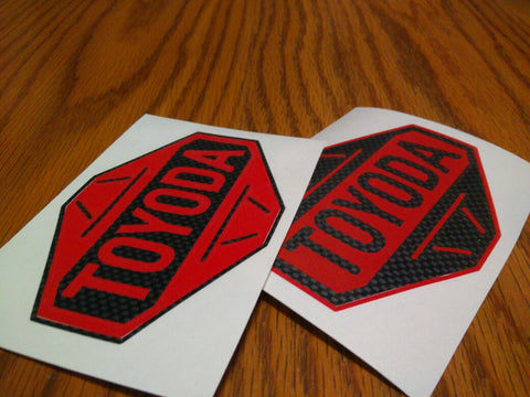 Toyoda 4.5" LTD Two Layer Decal