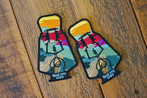 Find My Way Lantern Series v1 4.5" Velcro Patch