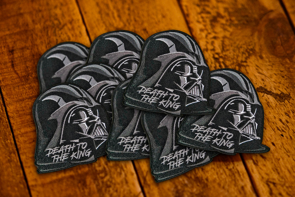 Death to the King Vadar 4" Velcro Patch