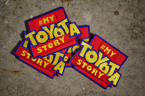 My Toyota Story 4" Velcro Patch