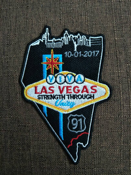 Las Vegas Memorial 5" Velcro Charity Patch