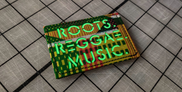 Roots Reggae Music Laser Cut Patch