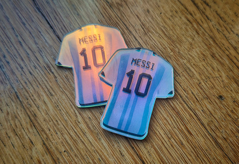 #Messi Jersey Acrylic Patch
