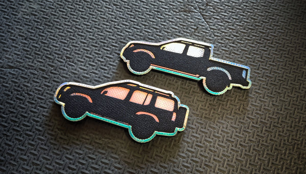 Hypercolor Laser Cut Off-Road Rig Silhouettes