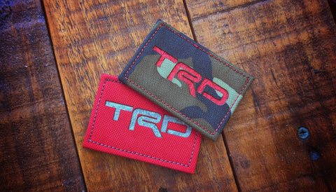 TRD Laser Cut Patches