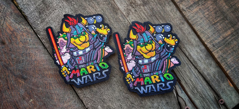 MarioWars V9 5" Velcro Patch