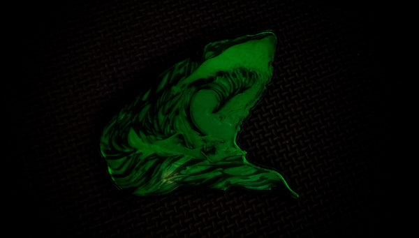 Shark Breakin' Acrylic Laser Cut Patch