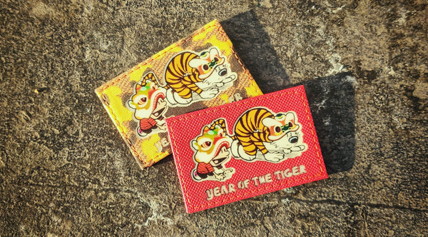 C&H Year of the Tiger 3" Laser Cut Patch