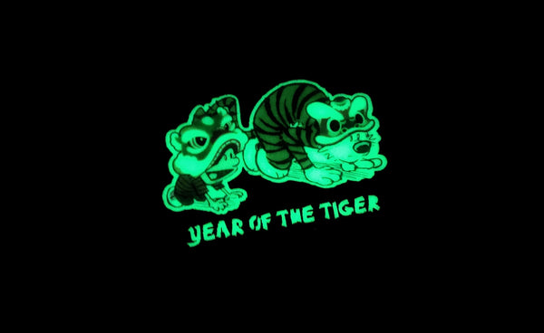 C&H Year of the Tiger 3" Laser Cut Patch