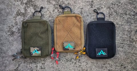#Out n About EDC Pouches